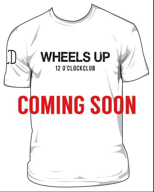 12 O'Clock Club "Wheels Up T-Shirt White